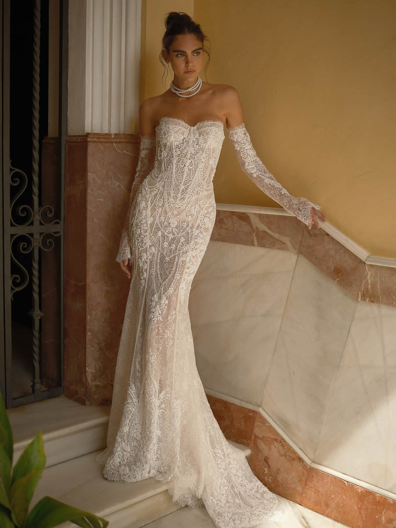 Trouwjurk Berta Privee no14 26-P05 front